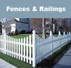 new vinyl fences and deck Toronto